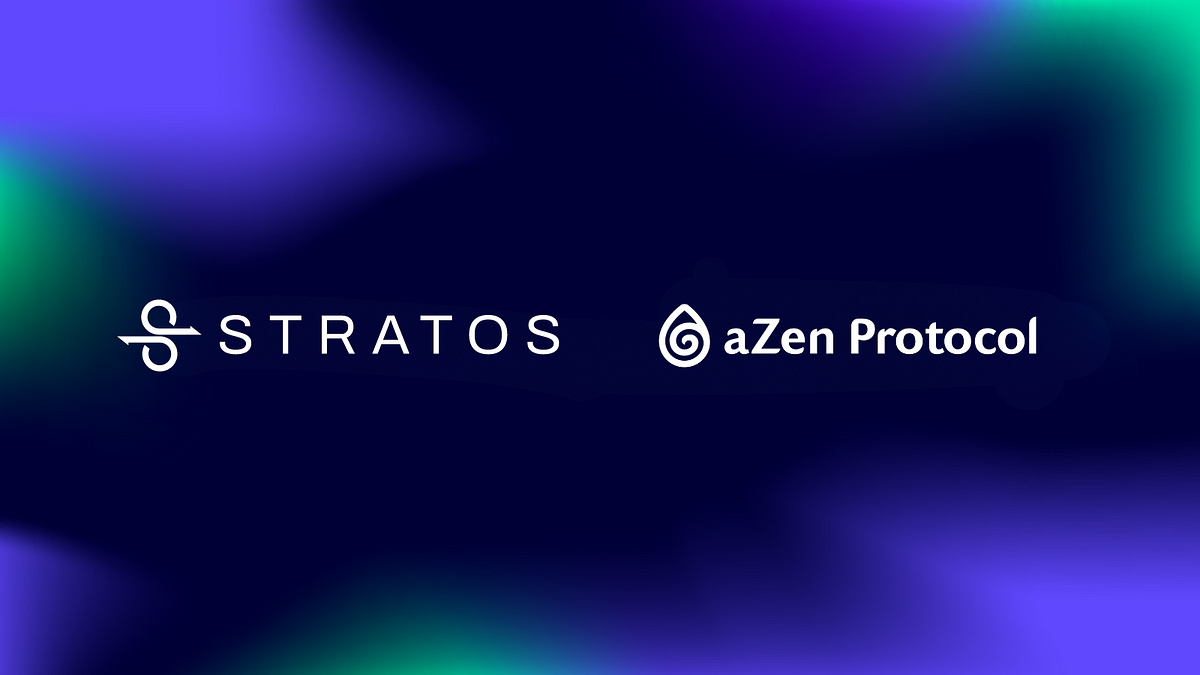 aZen Protocol se asocia con Stratos para mejorar la infraestructura Web 3.0 cover