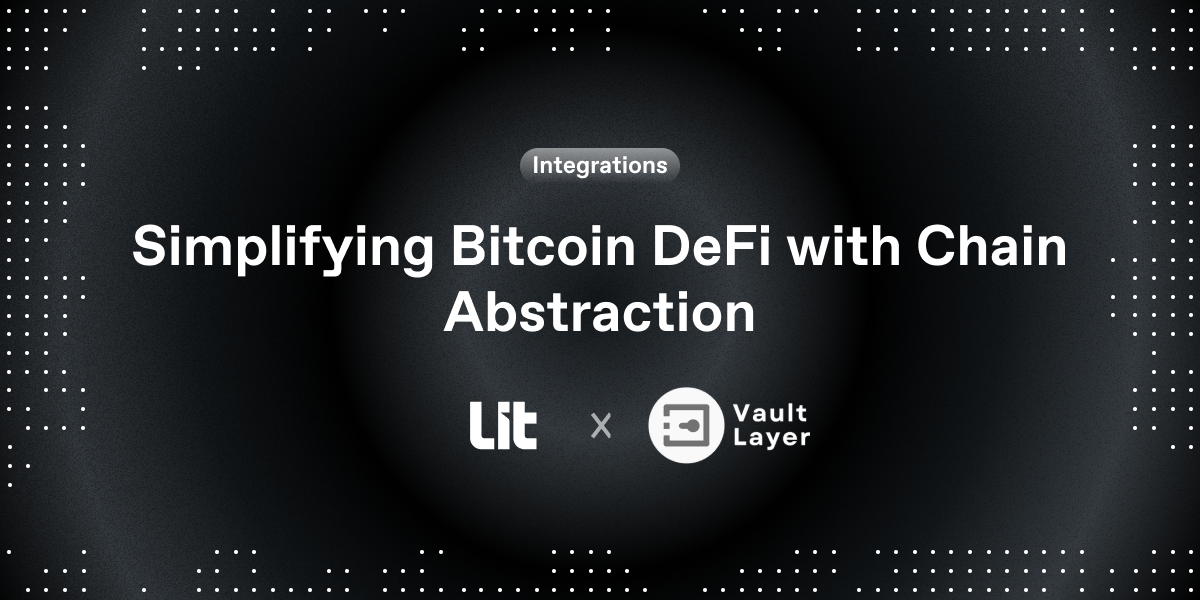 VaultLayer Launches SDK to Simplify Bitcoin DeFi Interactions cover