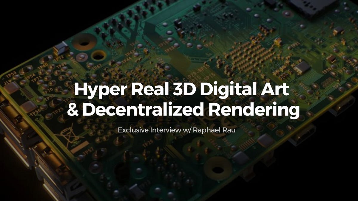 Revolutionizing 3D Art: The Impact of the Render Network cover