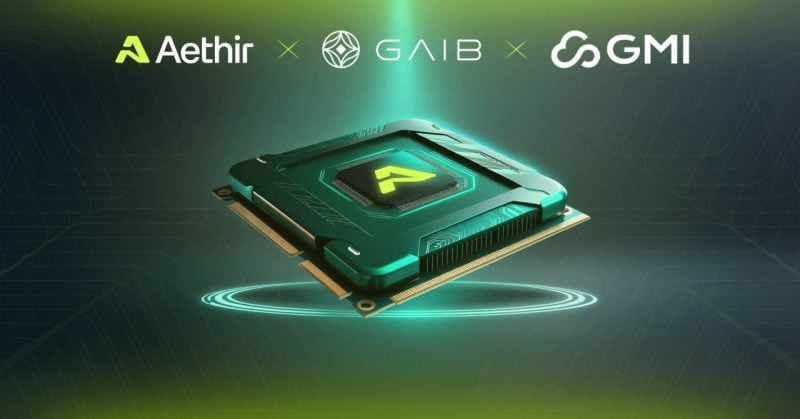 Aethir 與 GAIB 和 GMI Cloud 合作，利用 H200 GPU 增強 AI 開發 cover