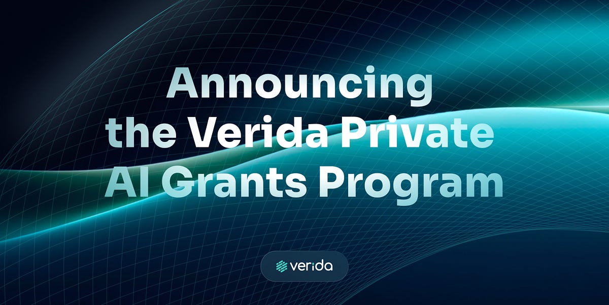 Verida DAO Launches Private AI Grants Program cover