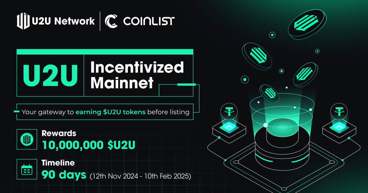 U2U Network Partners with CoinList for DePIN Mainnet Campaign cover