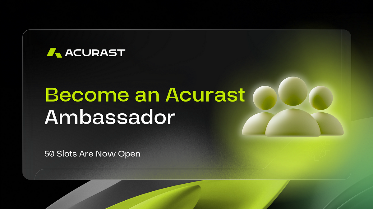 Join Acurast's Ambassador Program: Shape the Future of Decentralized Cloud Technology cover