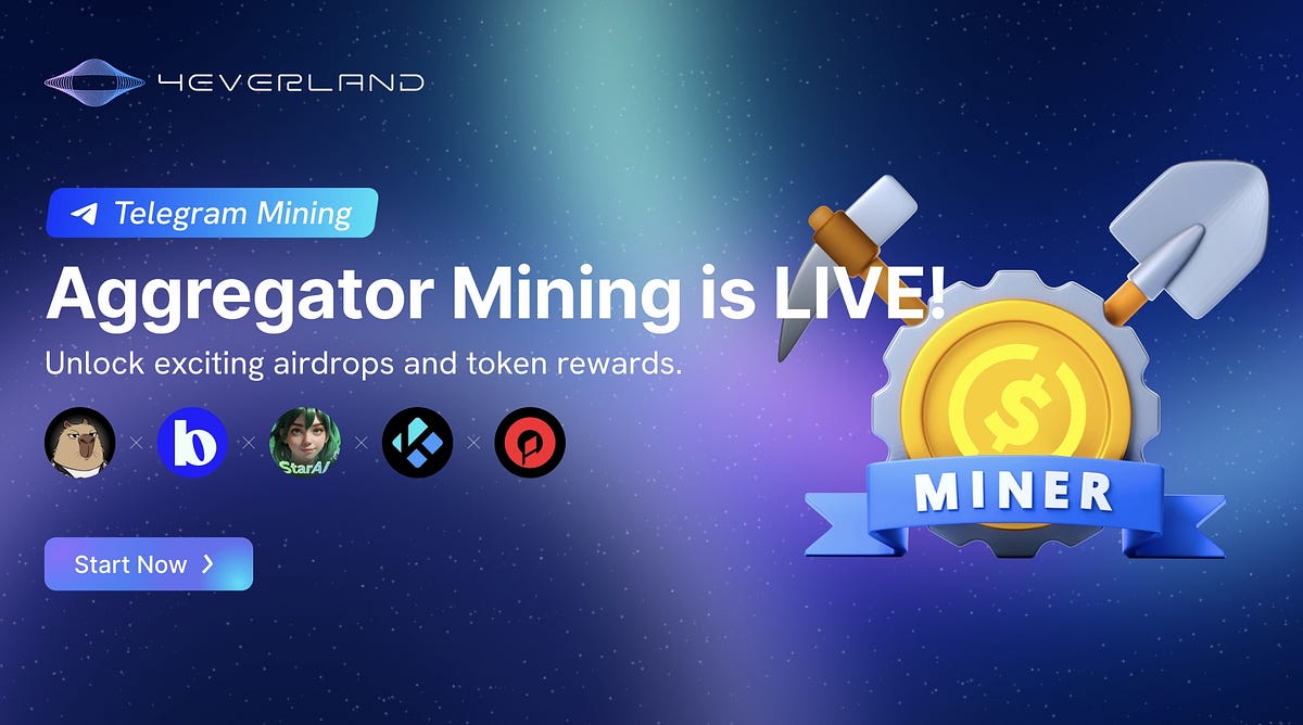 4EVERLAND Launches Innovative Aggregated Mining Feature cover