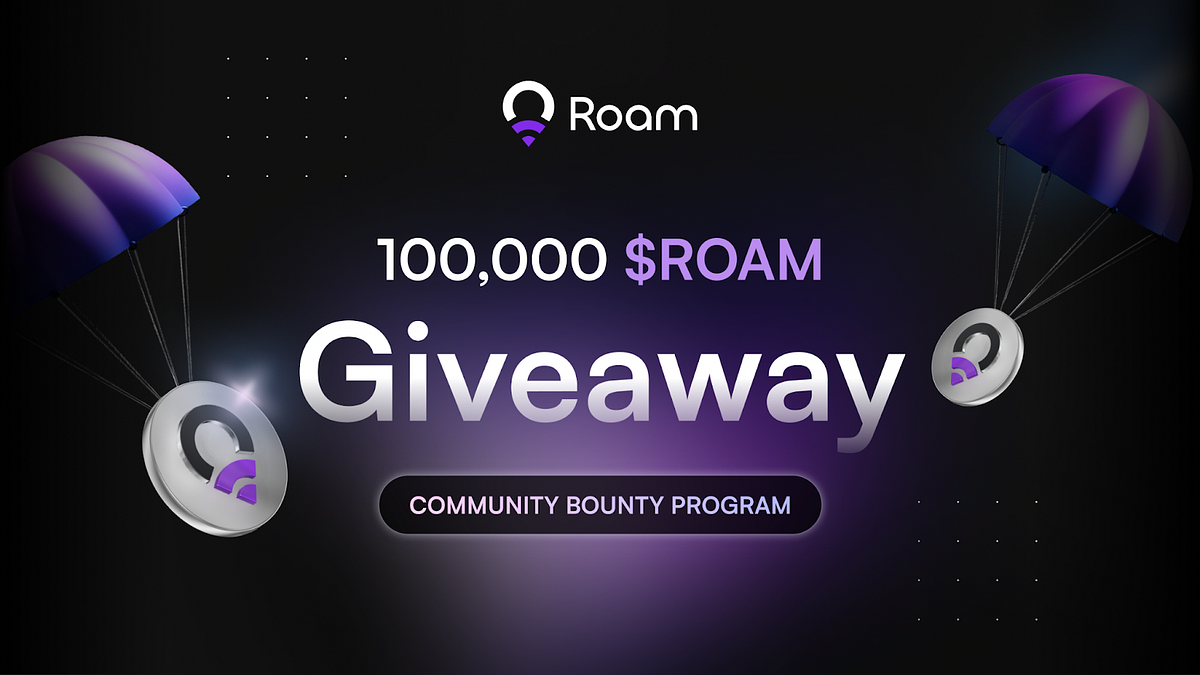 Roam Launches Community Bounty Program to Reward Engagement and Growth cover