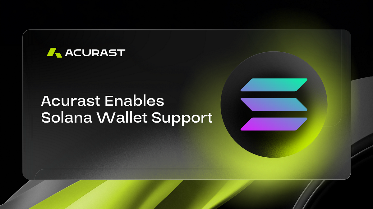 Acurast Integrates Solana Wallet Support to Enhance Decentralized Compute Accessibility cover