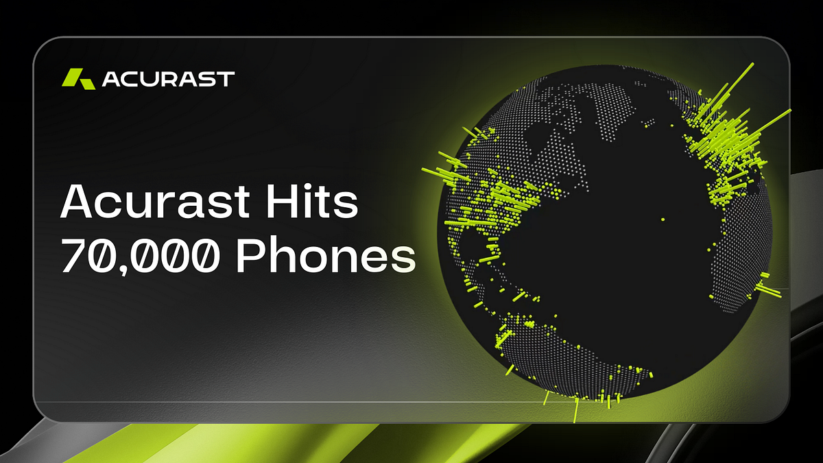 Acurast Reaches 70,000 Smartphones in Decentralized Compute Network cover