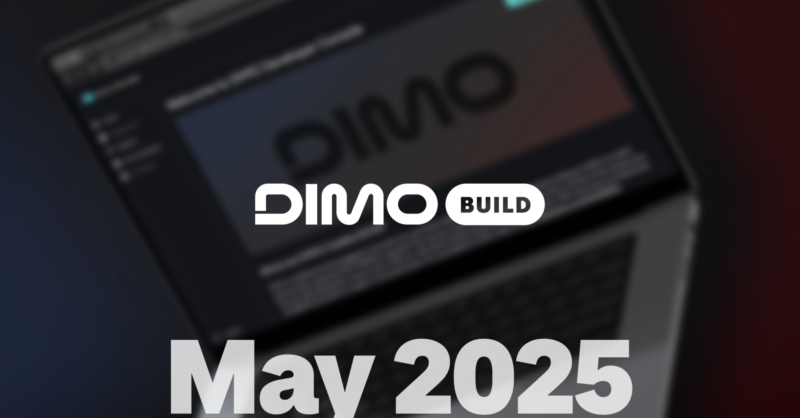 DIMO Unveils Exciting Updates for Developers in May cover