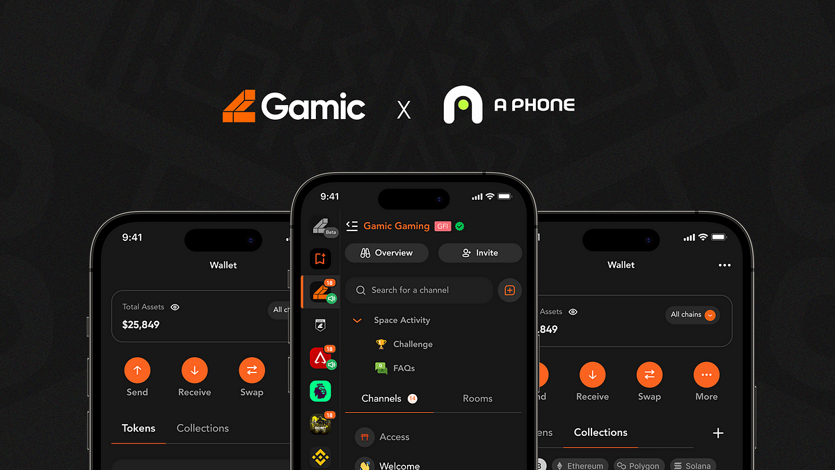 Gamic Integrates with APhone's Decentralized App Store cover